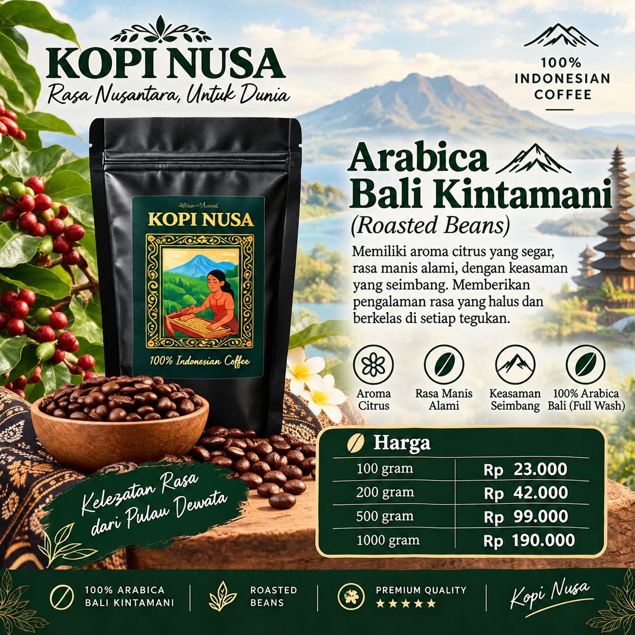 Arabica Bali Kintamani